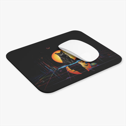 Midnight Cat Power - Mouse Pad (Rectangle)