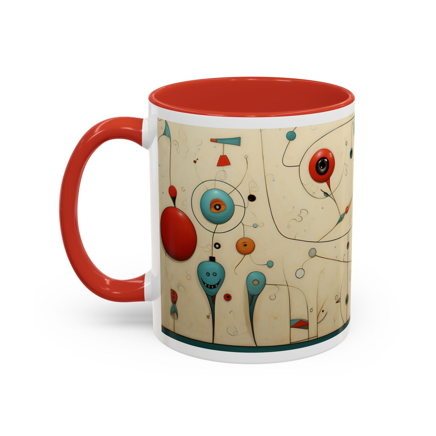 The Dali-o - Accent Coffee Mug (11, 15oz)