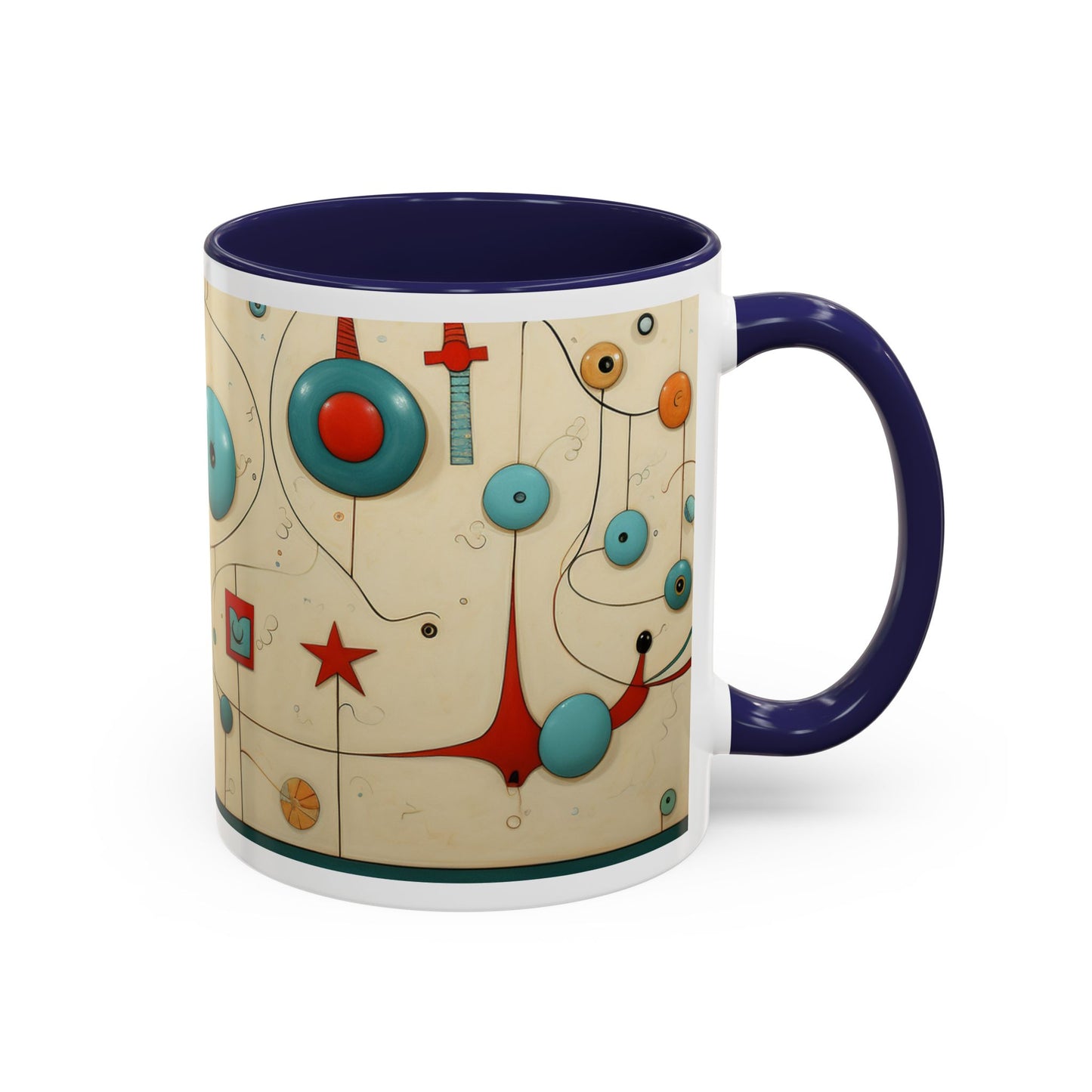 The Dali-o - Accent Coffee Mug (11, 15oz)