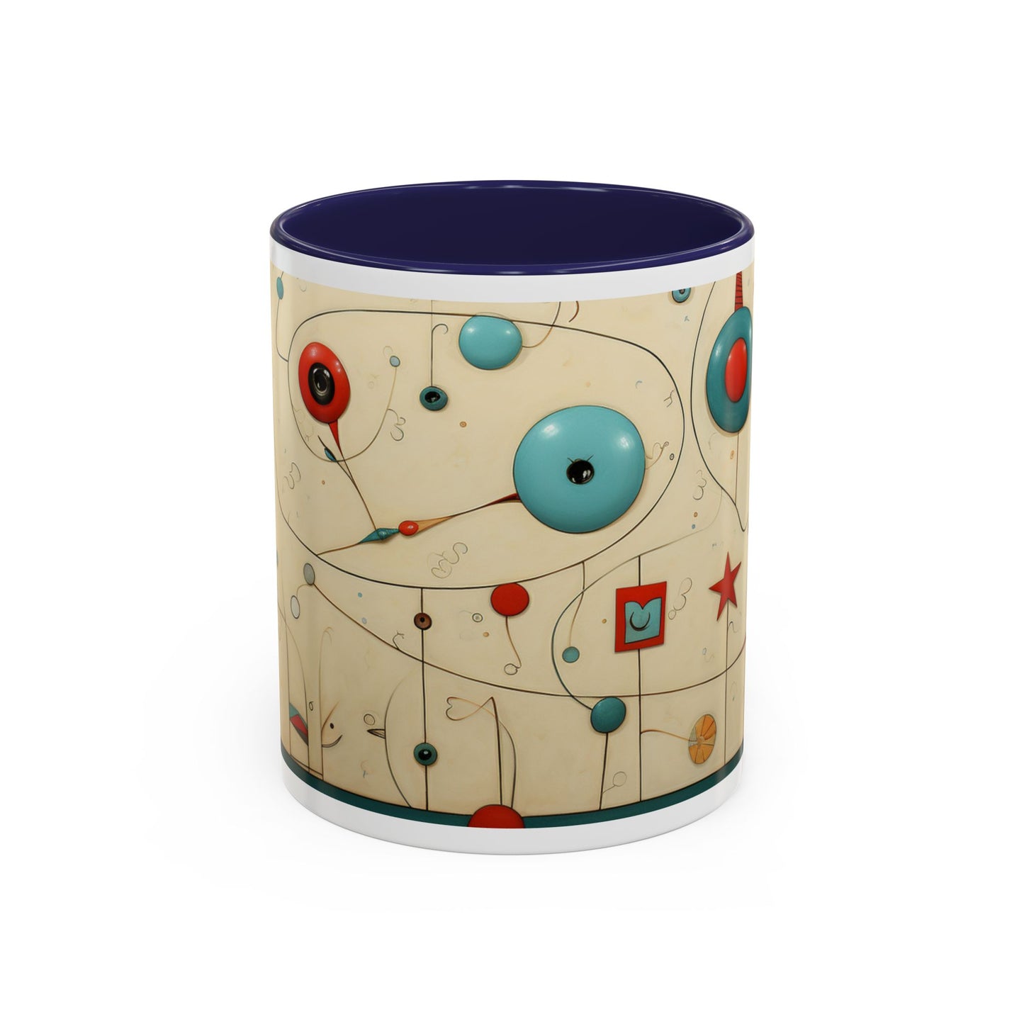 The Dali-o - Accent Coffee Mug (11, 15oz)